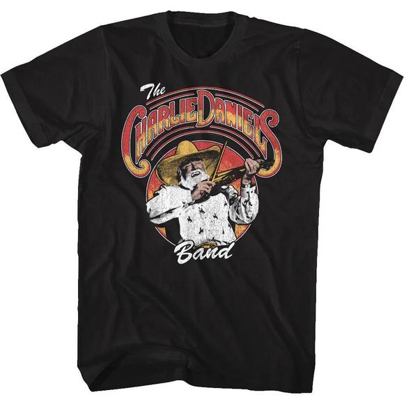 Other - Fiddle Photo Charlie Daniels Band Tshirt